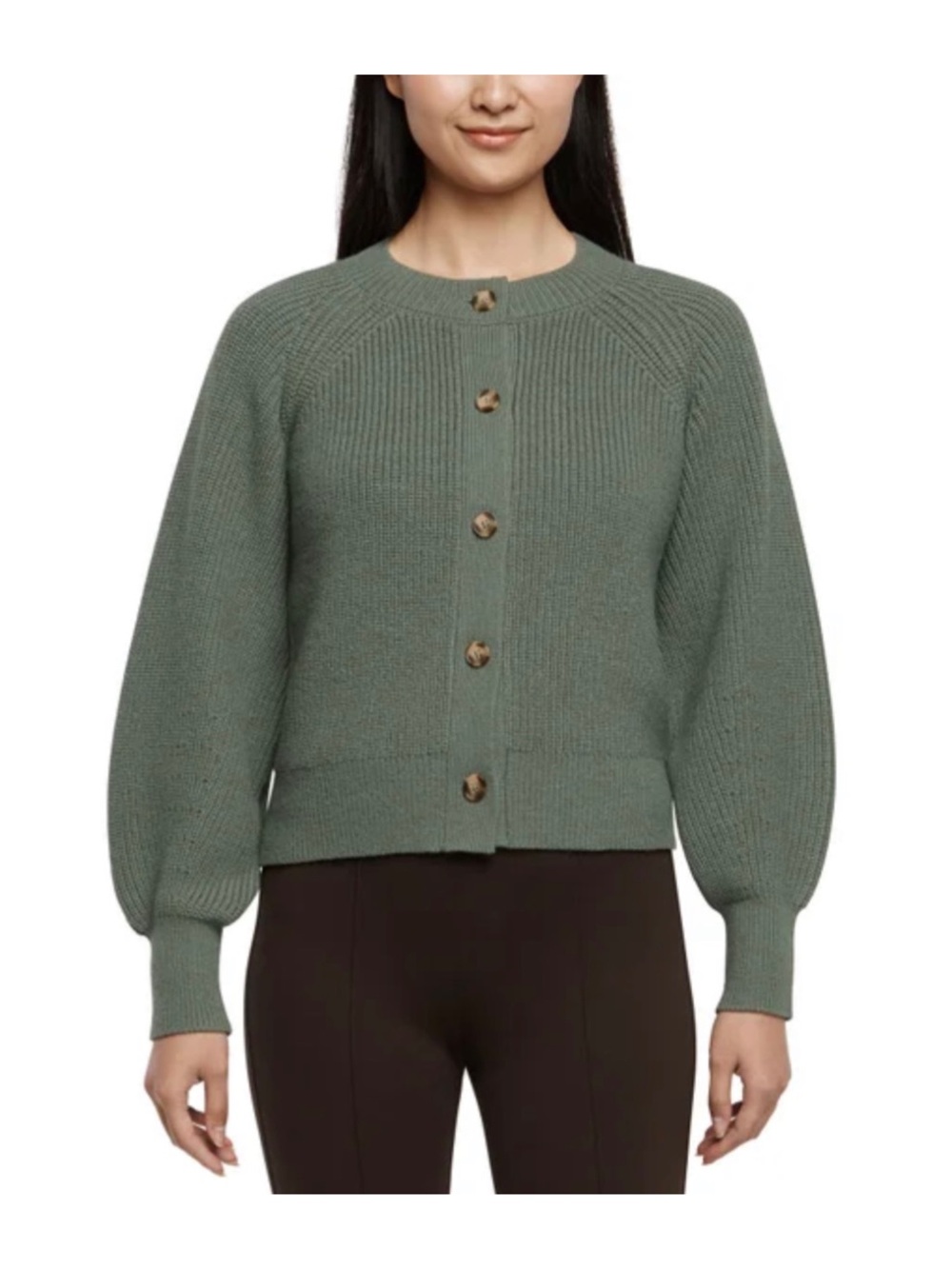 Banana Republic Sage Button-Up Cardigan